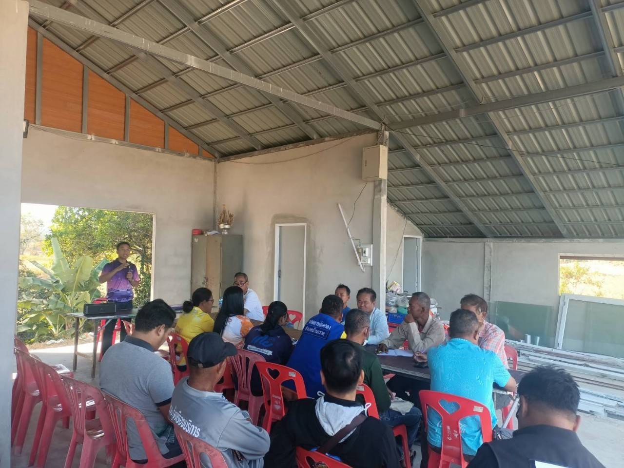 กิจกรรมบูรณาการแผนตำบลบ้านกรวด