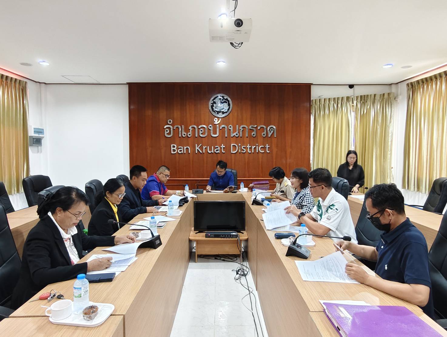 CDD BANKRUAT : GROWTH TEAM Plus+ BANKRUAT - พช.บ้านกรวด ประชุมคณะอนุกรรมการกลั่นกรองและติดตามการดำเนินงานกองทุนพัฒนาบทบาทสตรี​อำเภอครั้งที่ 2/2569