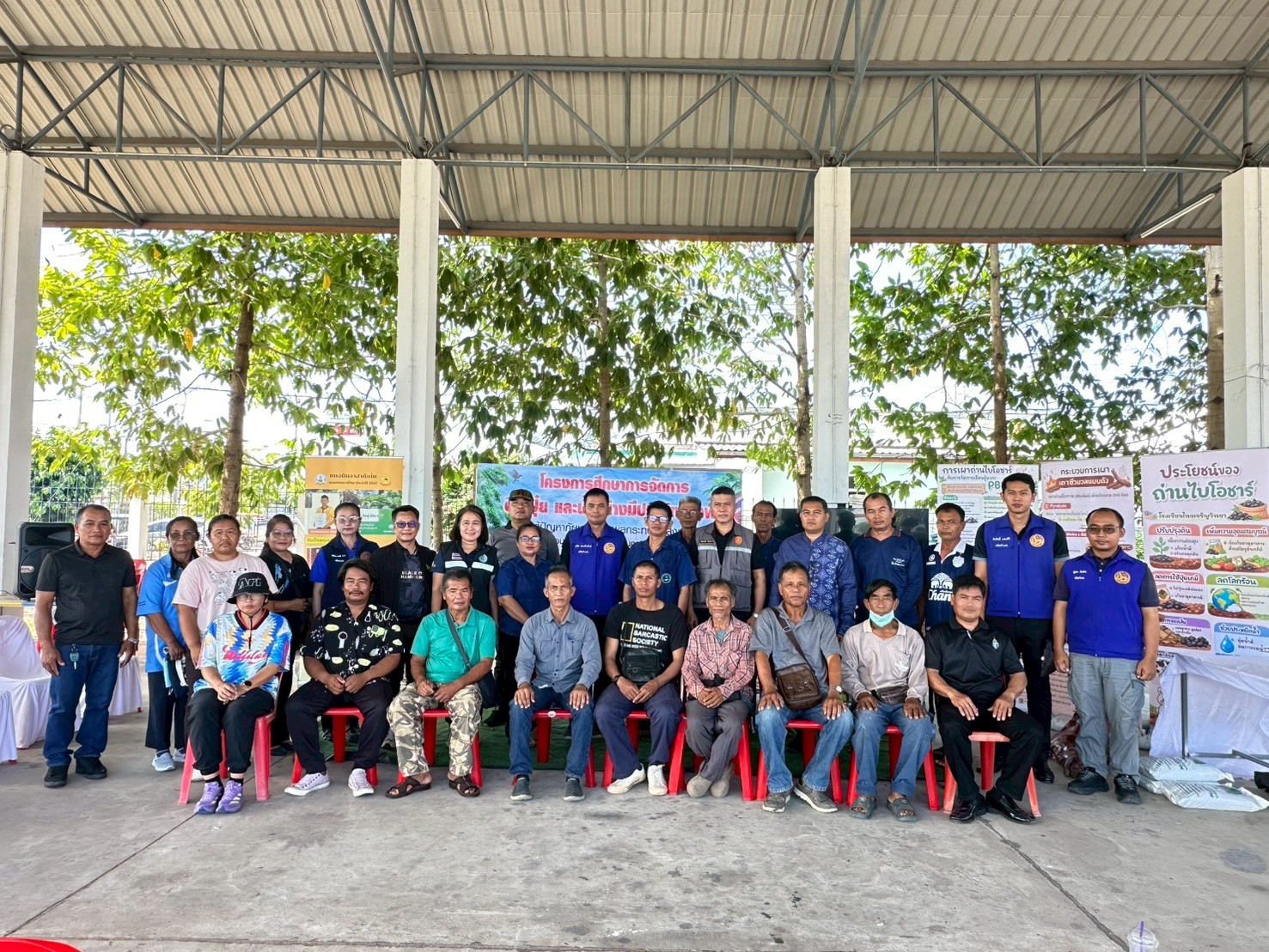 CDD BANKRUAT : GROWTH TEAM Plus+ BANKRUAT - พช.บ้านกรวด ร่วมเปิดโครงการศึกษาการจัดการดิน ปุ๋ย และน้ำ มุ่งแก้ภัยแล้งและลดต้นทุนให้เกษตรกร