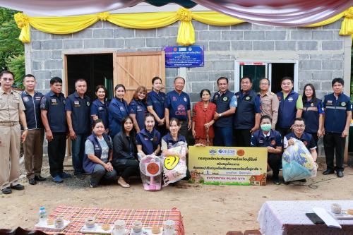 CDD BANKRUAT : GROWTH TEAM Plus+ BANKRUAT - พช.บ้านกรวด ร่วมพิธีส่งมอบบ้าน ช่วยเหลือผู้พิการในพื้นที่